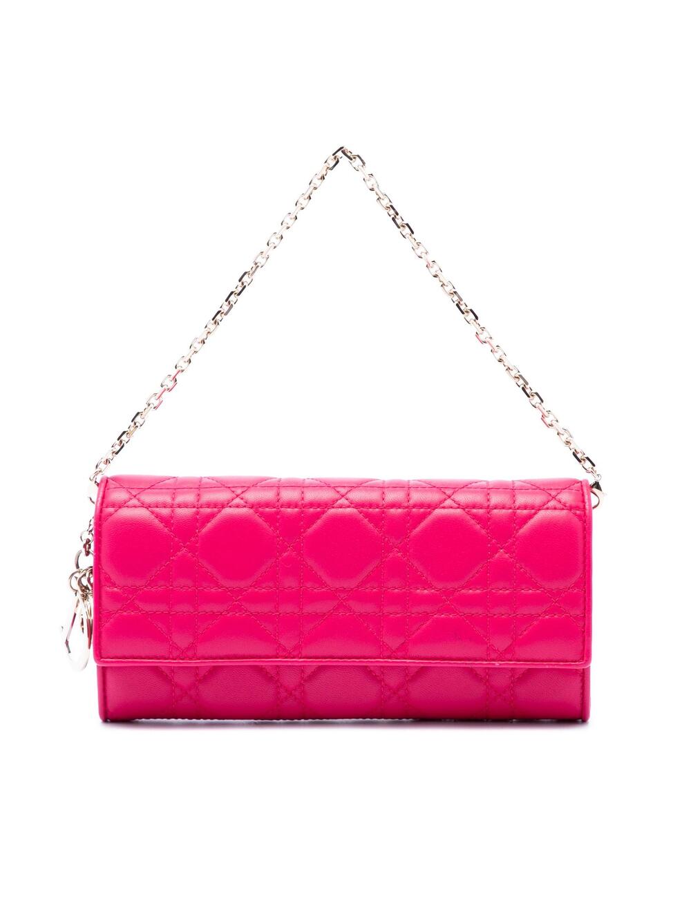 Dior Lambskin Cannage Lady Wallet On #311500D75B